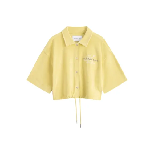 Calvin Klein Толстовка Женская Жасминово-Желтая