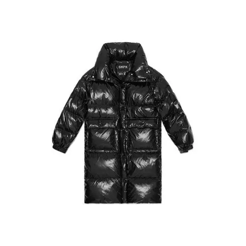 SMFK x Wonderland Пуховик Женский Полуночь Черный