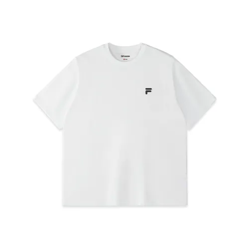 FILA FUSION FILA FUSION X Стандартный Белый WT Мужская Футболка