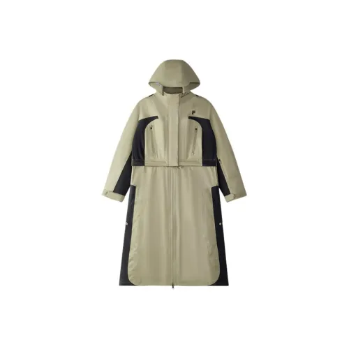 FILA FUSION URBAN TECH Куртки и пальто Женские Туманный Хаки