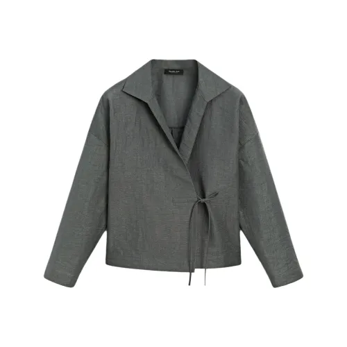 Massimo Dutti Куртки и Пальто Женские Зеленые