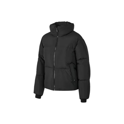 Skechers Sports Life Collection Пуховик Женские Углерод Черный