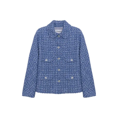 CHANEL Синие Женские Куртки