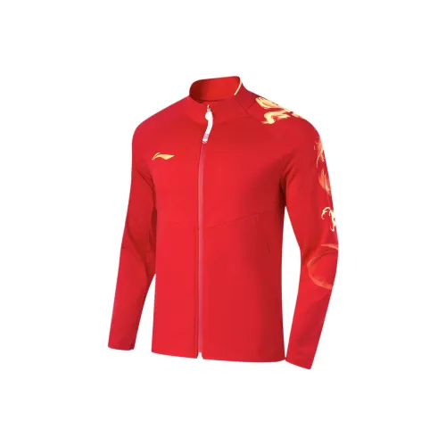 LINING Table Tennis Series Куртки и пальто Женские Всего Вишнево-красный