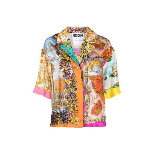 MOSCHINO SS24 Рубашка Женская Многоцветная