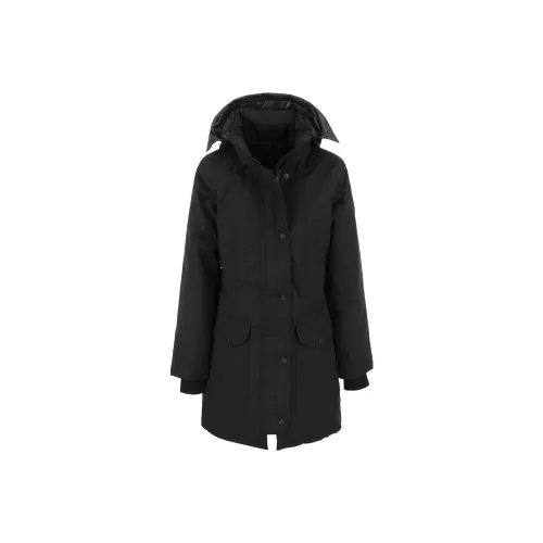 Canada Goose Trillium Down Jacket Parka Coat Women's Black Канада Goose Trillium Пуховик Парка Пальто Женское Черное