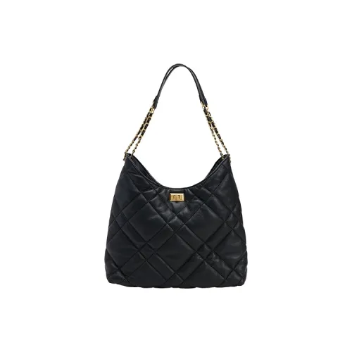 URBAN REVIVO Сумка через плечо из искусственной кожи большая женская черная