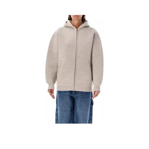 ISABEL MARANT ETOILE Куртки и Пальто Женские Светло-Серый