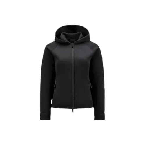 Moncler FW23 Куртки и Пальто Женские Черный