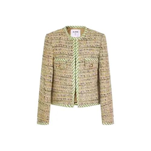 N ONE Куртки Пальто Женские CAMEL Зеленый