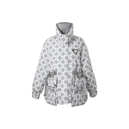 LOFT SHINE Цветочный Женские Пуховики