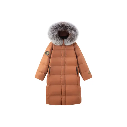 YABAOBAO Кофе Женские Пуховики