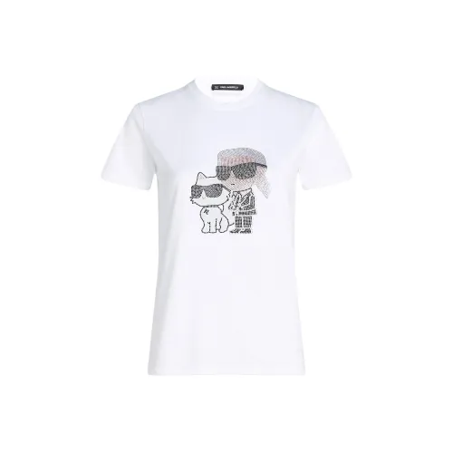 Karl Lagerfeld T-рубашка Женская Белая