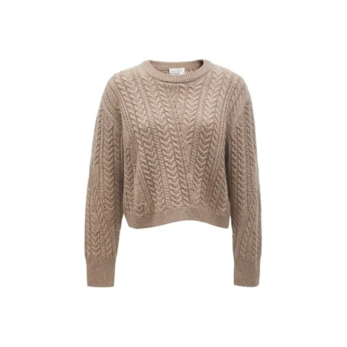 ONLY E11 Зебра с принтом песочный женский трикотаж