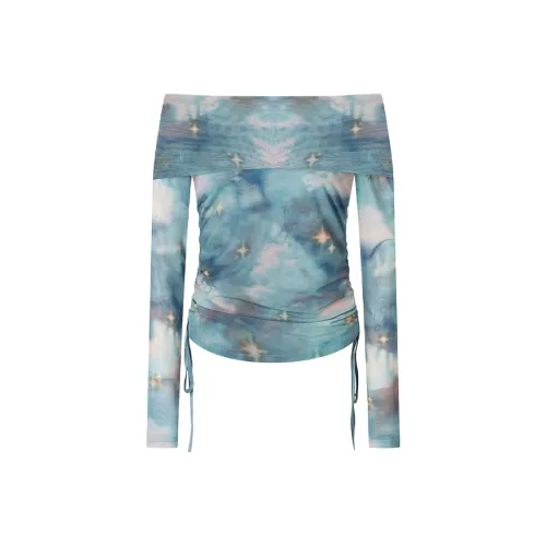 NINA RAISE T-рубашка Женская Синяя