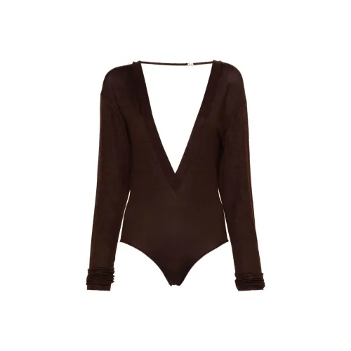 SAINT LAURENT Комбинезон Женский Коричневый