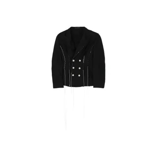 Yohji Yamamoto SS24 Куртки и Пальто Женские Черный