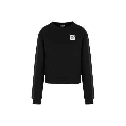 EMPORIO ARMANI EA7 FW24 Толстовка Женская Черная