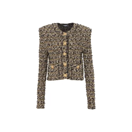 BALMAIN Золотые Женские Куртки