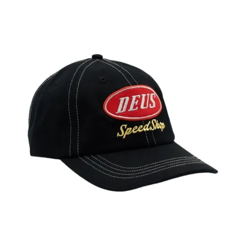 Deus Ex Machina Хлопковая саржа Кепки Унисекс Черный