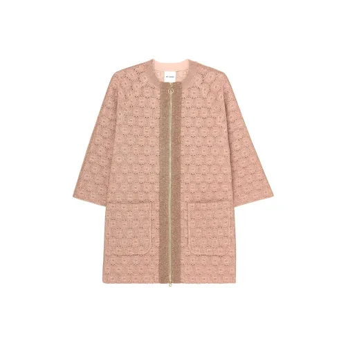 St. John SS24 Куртки Пальто Женские Розовый