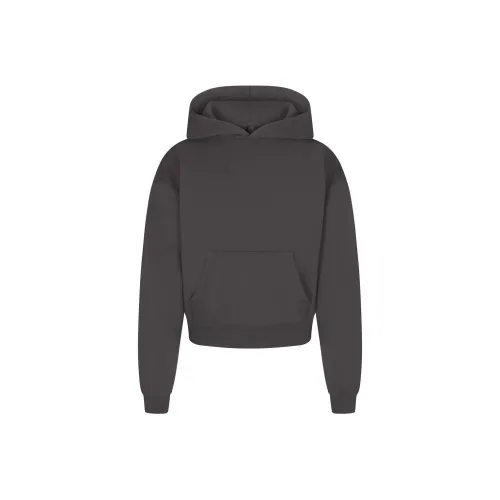 SKIMS FRENCH TERRY CLASSIC HOODIE Свитшот Женский Пепельный Пепельный