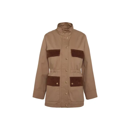 BARBOUR FW24 Куртки и Пальто Женские Коричневый