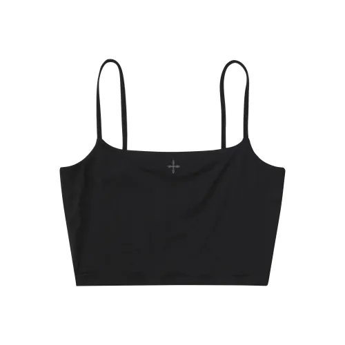 SMFK Топ на бретелях Женский Дикий Черный