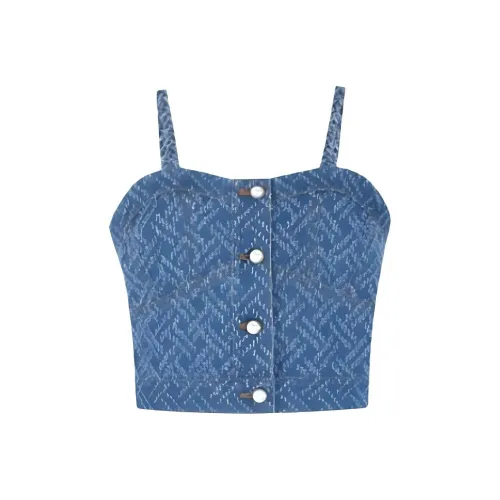 Caroline Синий Женские Камисоли