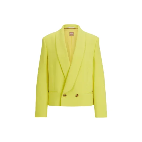 Hugo Boss Куртки и Пальто Женские Желтые