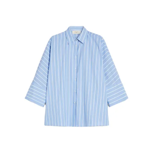 WEEKEND MaxMara Рубашка Женская Светло-Синяя