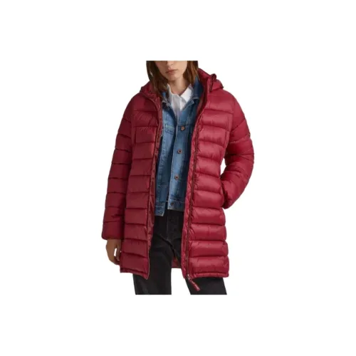 Pepe Jeans Женские Куртки Красного Цвета