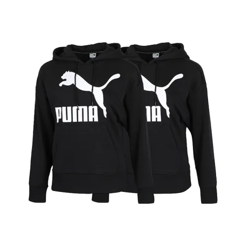 PUMA CLASSICS Черные Женские Толстовки