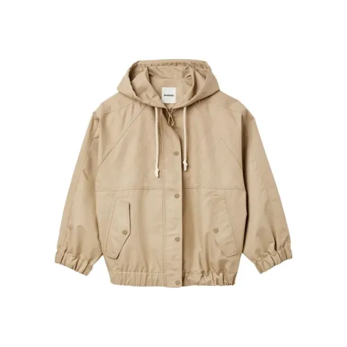 Sandro Куртка Женская Бежевая Желтая