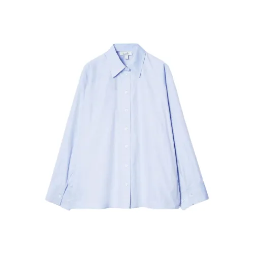 COS Светло-синие Женские Рубашки