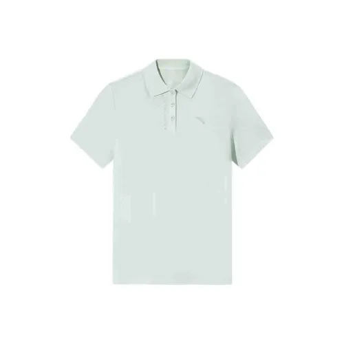 ANTA Life Collection Comprehensive Training Collection Поло Женские Wuzhi Аква-зеленый