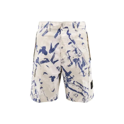 STONE ISLAND SCAN CAMO Collection Повседневные шорты Мужские