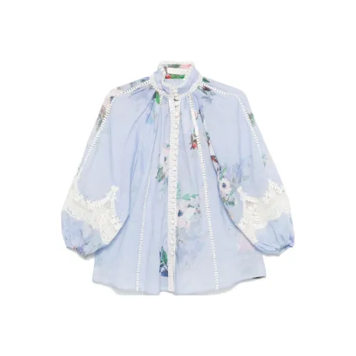 Zimmermann Синие Женские Рубашки