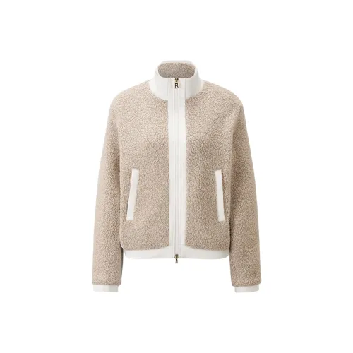 BOGNER FW24 Куртки и Пальто Женские Бежевый Серый Белый