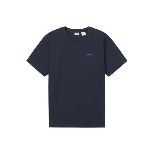 Levis Темно-синие мужские футболки