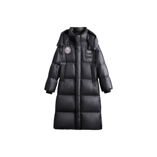 Cypress House Пуховик Женские Черный