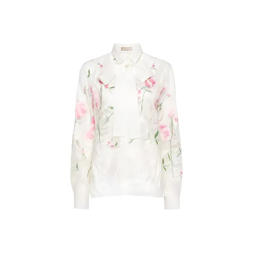 ELIE SAAB SS24 Рубашка Женская Белая