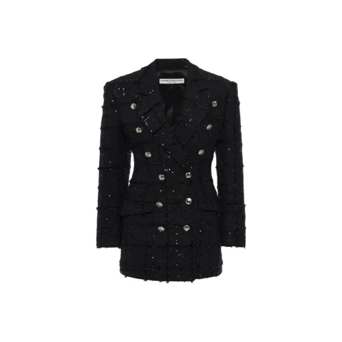 Alessandra Rich SS24 Куртки Пальто Женские Черный