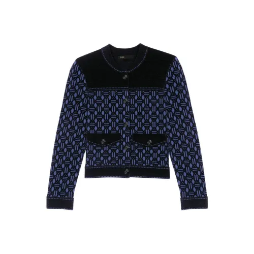 Maje Черный Женский Трикотаж