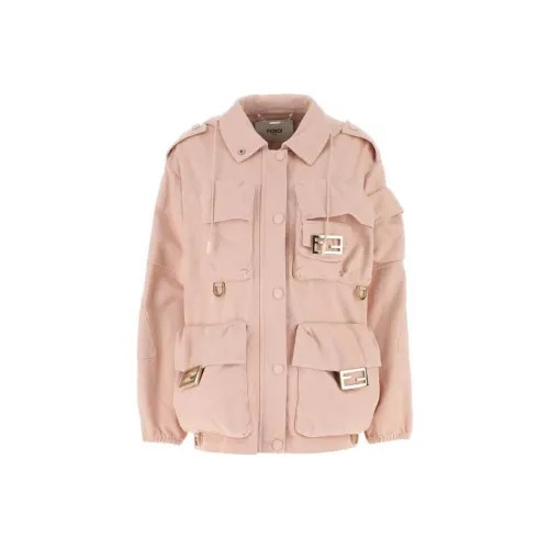 FENDI Розовые Женские Куртки