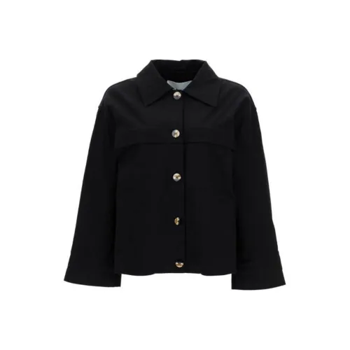 GANNI Куртки и Пальто Женские Черные