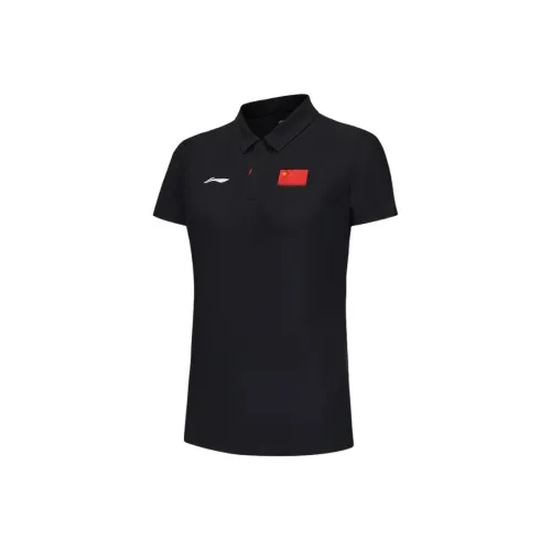 LINING Glory Series Поло Женское Глубокий Синий