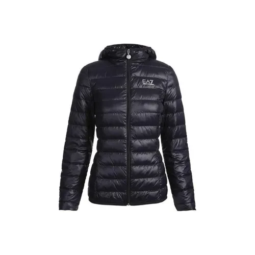 EMPORIO ARMANI EA7 Черные Женские Куртки