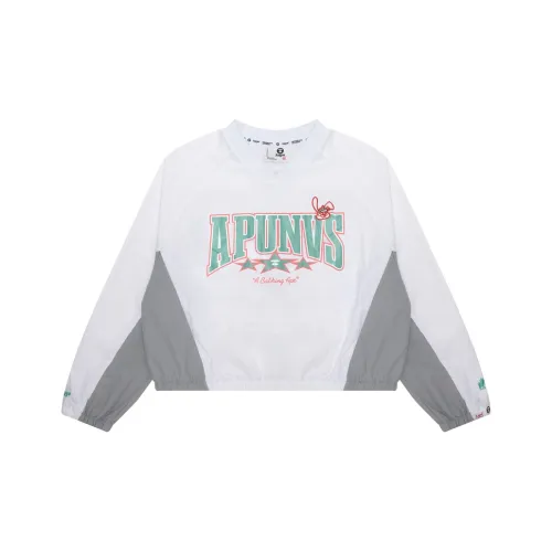 aape Белый WHX Женские Толстовки