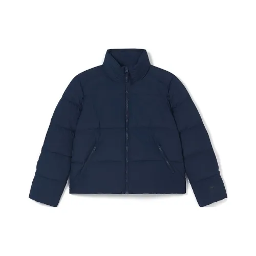 LACOSTE Морской синий Женские пуховые куртки